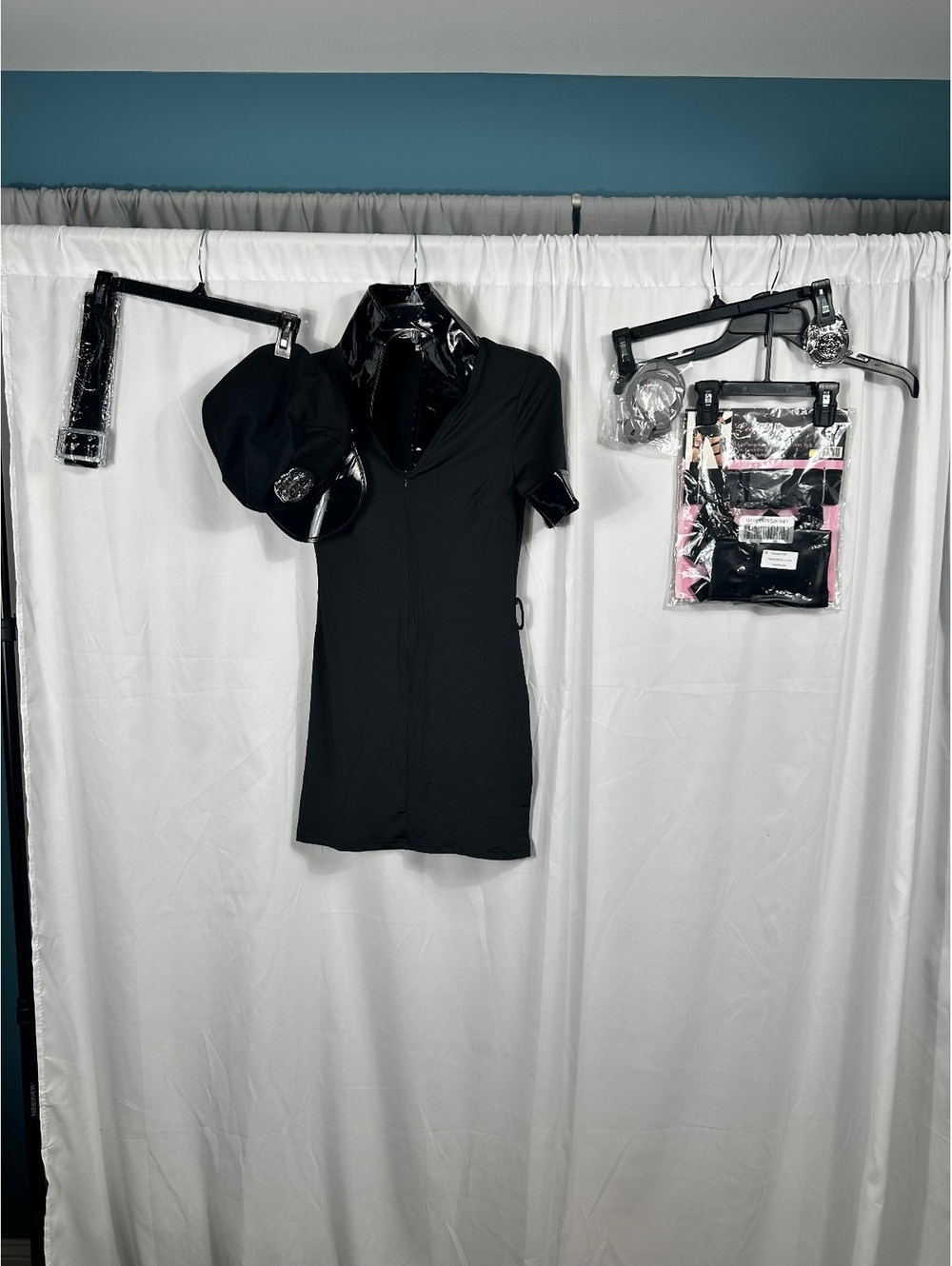 Women’s Sexy Police Dress with Accessories Size Small